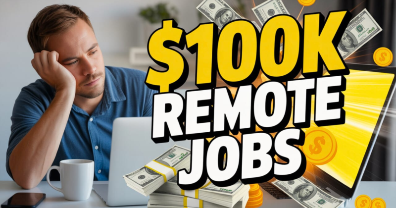 9 Boring But High Paying Remote Jobs (Always Hiring)