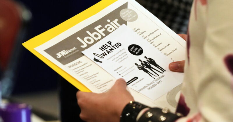 Signs of a strengthening job market arrive with Americans frustrated about the US economy