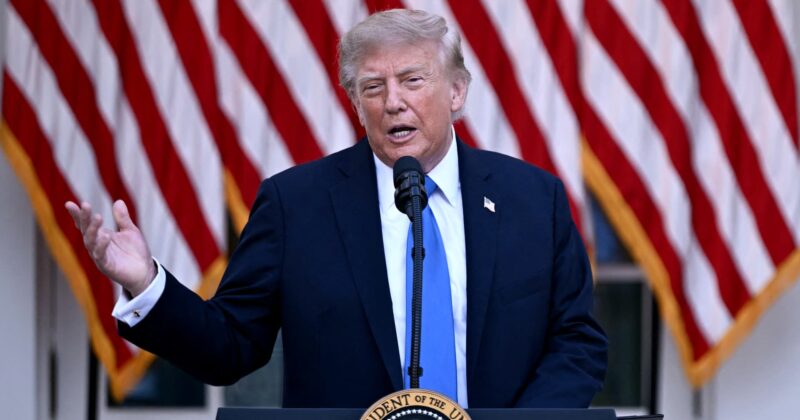 Trump tells Fed to slash rates or he’ll end trade with countries with U.S. surpluses