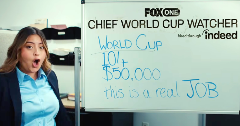 FOX Sports, FOX One, Indeed Launch Search to Find ‘Chief World Cup Watcher’